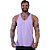 Regata Cavada Masculina MXD Conceito Lilás Bebê - Imagem 1