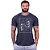 Camiseta Tradicional Manga Curta MXD Conceito Caveira Indígena Cocar - Imagem 5