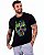 Camiseta Tradicional Manga Curta MXD Conceito Caveira Abstrata - Imagem 1