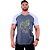Camiseta Tradicional Manga Curta MXD Conceito Caveira Abstrata - Imagem 7