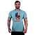 Camiseta Tradicional Masculina Manga Curta MXD Conceito Caveira Americana - Imagem 7