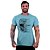 Camiseta Tradicional Masculina Manga Curta MXD Conceito Caveira Partículas Destruídas - Imagem 6