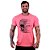 Camiseta Tradicional Masculina Manga Curta MXD Conceito Caveira Partículas Destruídas - Imagem 2