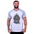 Camiseta Tradicional Masculina Manga Curta MXD Conceito Caveira Cacique - Imagem 6