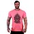 Camiseta Tradicional Masculina Manga Curta MXD Conceito Caveira Cacique - Imagem 5