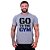 Camiseta Tradicional Manga Curta MXD Conceito Go To The Gym - Imagem 1