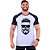 Camiseta Tradicional Manga Curta MXD Conceito Caveira Bigode Francês - Imagem 7