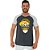 Camiseta Tradicional Manga Curta MXD Conceito Caveira Sorriso De Ouro - Imagem 3