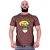 Camiseta Tradicional Manga Curta MXD Conceito Caveira Sorriso De Ouro - Imagem 6