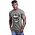 Camiseta Tradicional Manga Curta MXD Conceito Caveira Lenhadora - Imagem 2