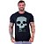 Camiseta Tradicional Manga Curta MXD Conceito Caveira Manuscrito Antigo - Imagem 1