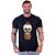 Camiseta Tradicional Masculina Manga Curta MXD Conceito Caveira Moicano - Imagem 8