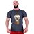 Camiseta Tradicional Masculina Manga Curta MXD Conceito Caveira Moicano - Imagem 10