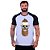 Camiseta Tradicional Masculina Manga Curta MXD Conceito Caveira Moicano - Imagem 3