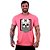 Camiseta Tradicional Masculina Manga Curta MXD Conceito Caveira Lenhador De Boné - Imagem 9