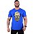 Camiseta Tradicional Masculina Manga Curta MXD Conceito Caveira Lenhador De Boné - Imagem 4
