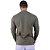 Camiseta Manga Longa Masculina MXD Conceito Verde Musgo - Imagem 2
