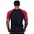 Camiseta Tradicional Masculina MXD Conceito Vermelho com Preto - Imagem 2