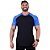 Camiseta Tradicional Masculina MXD Conceito Azul com Preto - Imagem 1