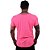 Camiseta Longline Masculina MXD Conceito Rosa Fluorescente - Imagem 2