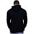 Blusa Moletom Masculino MXD Conceito Com Touca Preto Básico - Imagem 2