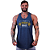 Regata Longline Masculina MXD Conceito Squat Repeat Comer Dormir Agachar Repetir - Imagem 1