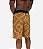 Bermuda Masculina Moletom MXD Conceito Quadriculada Distorcida Bege - Imagem 2