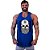 Regata Longline Masculina MXD Conceito Caveira Lenhador - Imagem 1