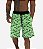 Bermuda Masculina Moletom MXD Conceito Camuflado Pontilhado Verde - Imagem 1