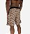 Bermuda Masculina Moletom MXD Conceito Camuflado Pontilhado Marrom - Imagem 2