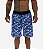 Bermuda Masculina Moletom MXD Conceito Camuflado Pontilhado Azul Royal - Imagem 1
