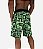 Bermuda Masculina Moletom MXD Conceito Abstrato Verde - Imagem 2