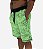 Bermuda Masculina Moletom MXD Conceito Pontos Corroídos Verde - Imagem 3