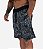 Bermuda Masculina Moletom MXD Conceito Pontos Corroídos Preto - Imagem 3