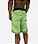 Bermuda Masculina Moletom MXD Conceito Pontos Corroído Verde Fluorescente - Imagem 2