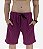 Bermuda Masculina Moletom MXD Conceito Rosa Mesclado - Imagem 1