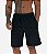 Bermuda Masculina Moletom MXD Conceito Black Mescla Chuvisco - Imagem 1