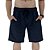 Bermuda Masculina Moletom MXD Conceito Azul Marinho Detalhes - Imagem 1