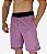 Bermuda Masculina Moletinho MXD Conceito Rosa Rajado - Imagem 1