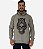 Blusa Moletom Masculino MXD Conceito Com Touca Coruja com Caveira - Imagem 1