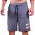 Bermuda Estampada Masculina MXD Conceito No Pain No Gain Horizontal - Imagem 3