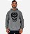 Blusa Moletom Masculino MXD Conceito Com Touca Caveira Bandana - Imagem 3