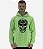 Blusa Moletom Masculino MXD Conceito Com Touca Caveira Bandana - Imagem 1