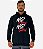 Blusa Moletom Masculino MXD Conceito Com Touca No Pain No Gain - Imagem 3