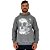 Blusa Moletom Masculino MXD Conceito Com Touca Caveira Escritas - Imagem 2
