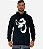 Blusa Moletom Masculino MXD Conceito Com Touca Skull Monkey - Imagem 1