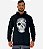 Blusa Moletom Masculino MXD Conceito Com Touca Florest Skull - Imagem 2