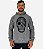 Blusa Moletom Masculino MXD Conceito Com Touca Florest Skull Black - Imagem 1