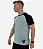 Camiseta Tradicional Masculina MXD Conceito Estampa Lateral Caveira Headphones e Máscara - Imagem 2