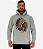 Blusa Moletom Masculino MXD Conceito Com Touca Caveira Cocar - Imagem 1
